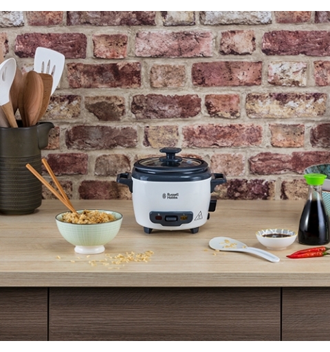 Russell Hobbs 27020-56 cuoci riso 0,4 L 200 W Nero, Bianco