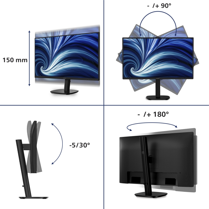 Philips 27B2N3500 00 computer monitor 68.6 cm (27") 2560 x 1440 pixels