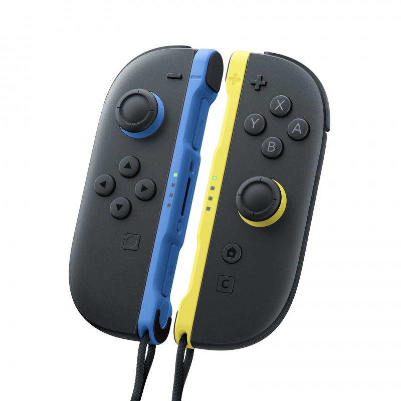 Nintendo Joy-Con 2 Nero, Blu, Giallo Bluetooth Gamepad Analogico Digitale Nintendo Switch 2