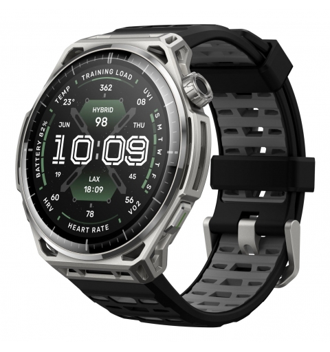 Amazfit Balance 3 3,81 cm (1.5") AMOLED 51 mm Digitale 480 x 480 Pixel Touch screen Acciaio inox Wi-Fi GPS (satellitare)