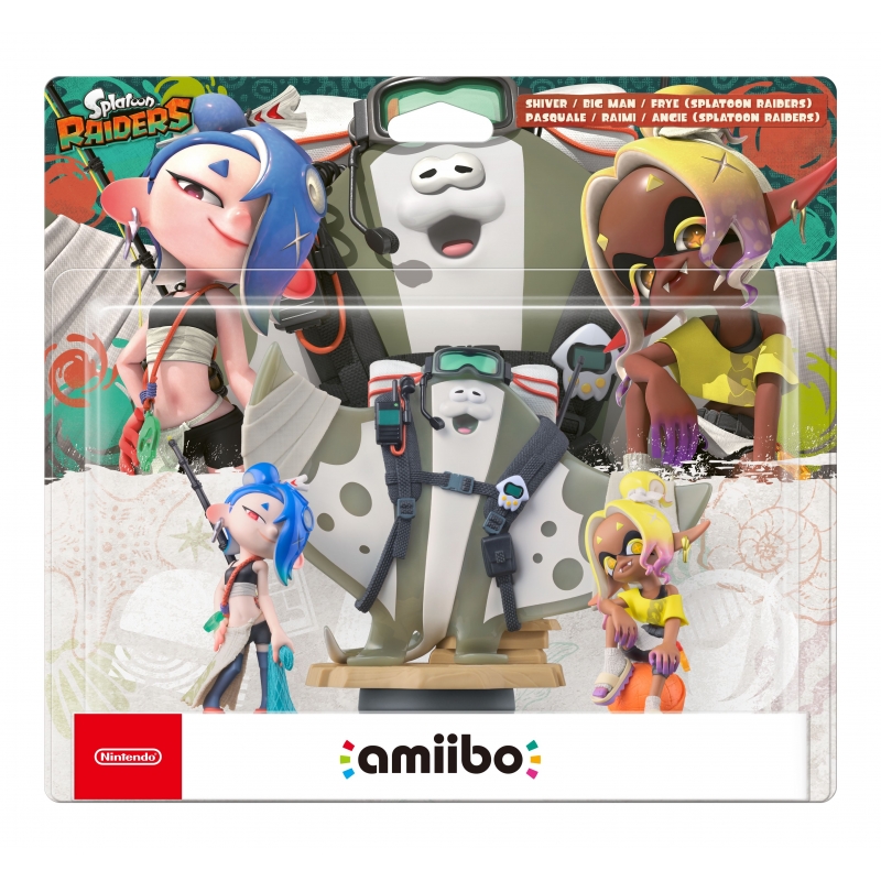 Nintendo Pack amiibo Pasquale Raimi Angie (Splatoon Raiders)