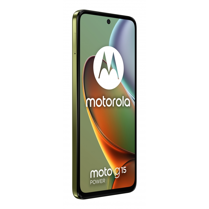 Motorola moto g15 power 17,1 cm (6.72") Double SIM Android 15 4G USB Type-C 8 Go 256 Go 6000 mAh Vert