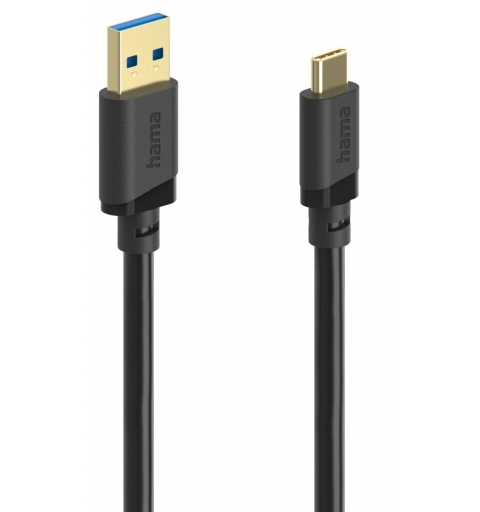 Hama 00202006 cable USB USB 3.2 Gen 1 (3.1 Gen 1) 1,5 m USB A USB C 5 Gbit s Negro