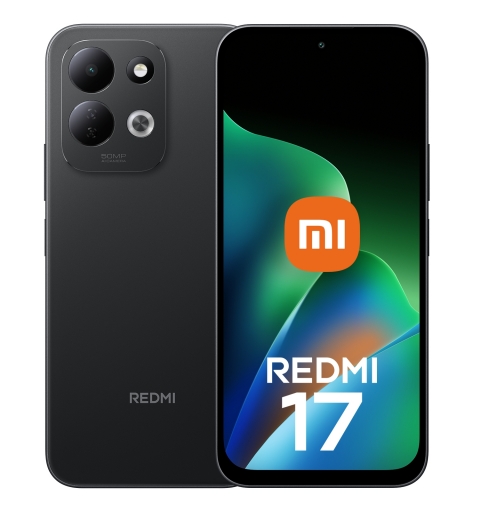 Xiaomi Redmi 17 17.8 cm (6.99") 4G USB Type-C 4 GB 128 GB 7700 mAh Black