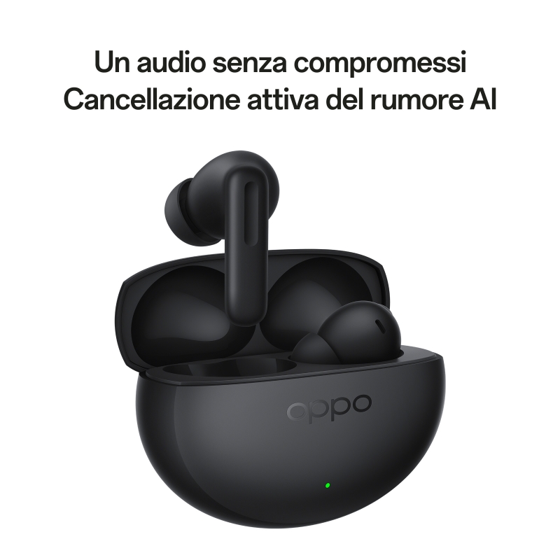OPPO Enco Air5 Pro Auricolari True Wireless,52h di Autonomia, Driver Dinamico da 12mm, Bluetooth 6.0, Controlli Touch,