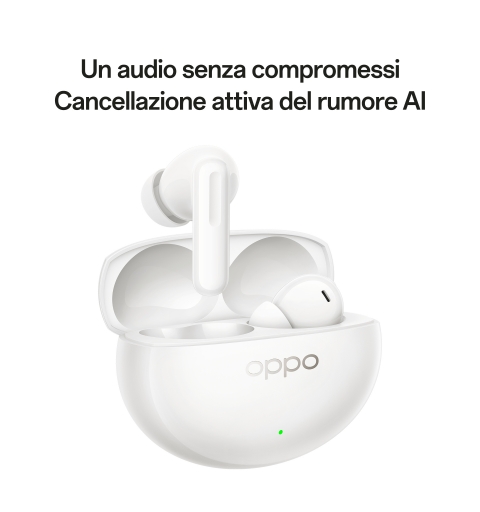 OPPO Enco Air5 Pro Kopfhörer True Wireless Stereo (TWS) im Ohr Anrufe Musik Bluetooth Weiß