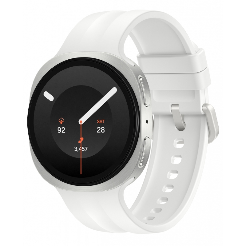 Samsung Galaxy Watch9 3,3 cm (1.3") AMOLED 40 mm Numérique 438 x 438 pixels Écran tactile Argent Wifi GPS (satellite)