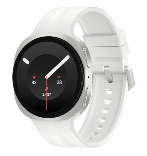 Samsung Galaxy Watch9 3,3 cm (1.3") AMOLED 40 mm Digital 438 x 438 Pixel Touchscreen Silber WLAN GPS