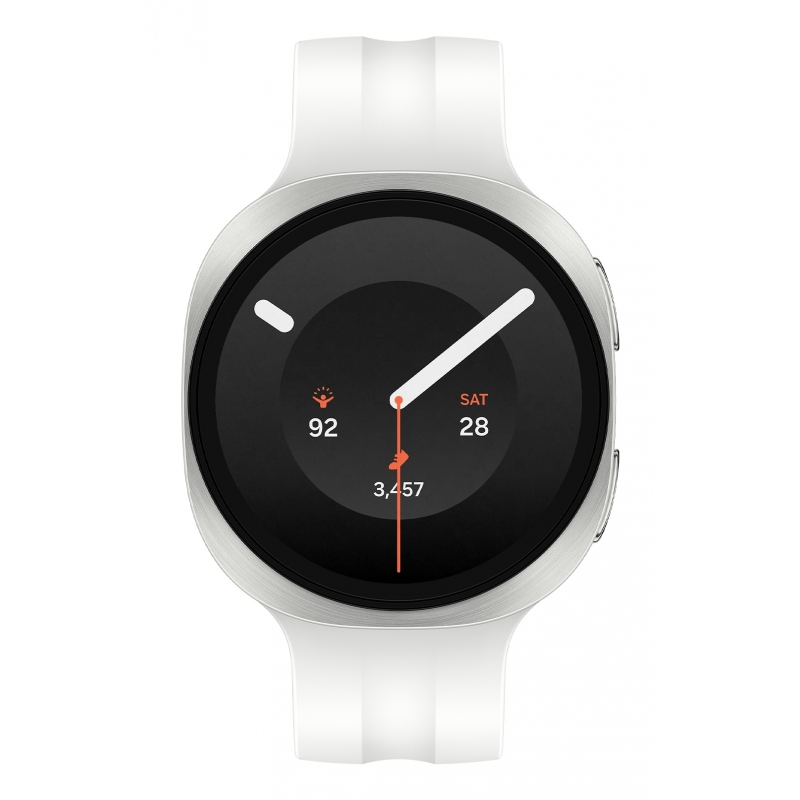 Samsung Galaxy Watch9 3.3 cm (1.3") AMOLED 40 mm Digital 438 x 438 pixels Touchscreen Silver Wi-Fi GPS (satellite)