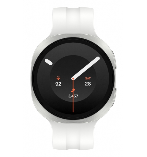 Samsung Galaxy Watch9 3,3 cm (1.3") AMOLED 40 mm Digital 438 x 438 Pixel Touchscreen Silber WLAN GPS