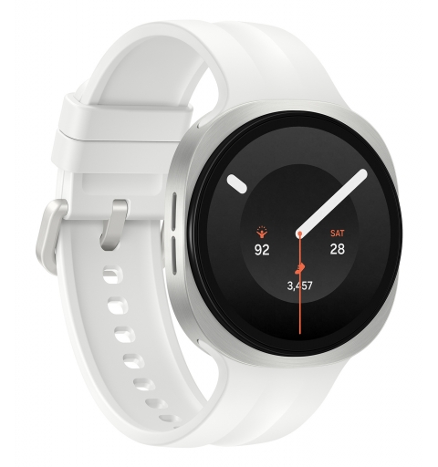 Samsung Galaxy Watch9 3,3 cm (1.3") AMOLED 40 mm Digital 438 x 438 Pixeles Pantalla táctil Plata Wifi GPS (satélite)
