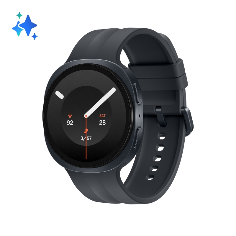 Samsung Galaxy Watch9, 44mm, Graphite, LTE, Design sottile anti-urto, guida al sonno, coaching salute, benessere cardiaco,