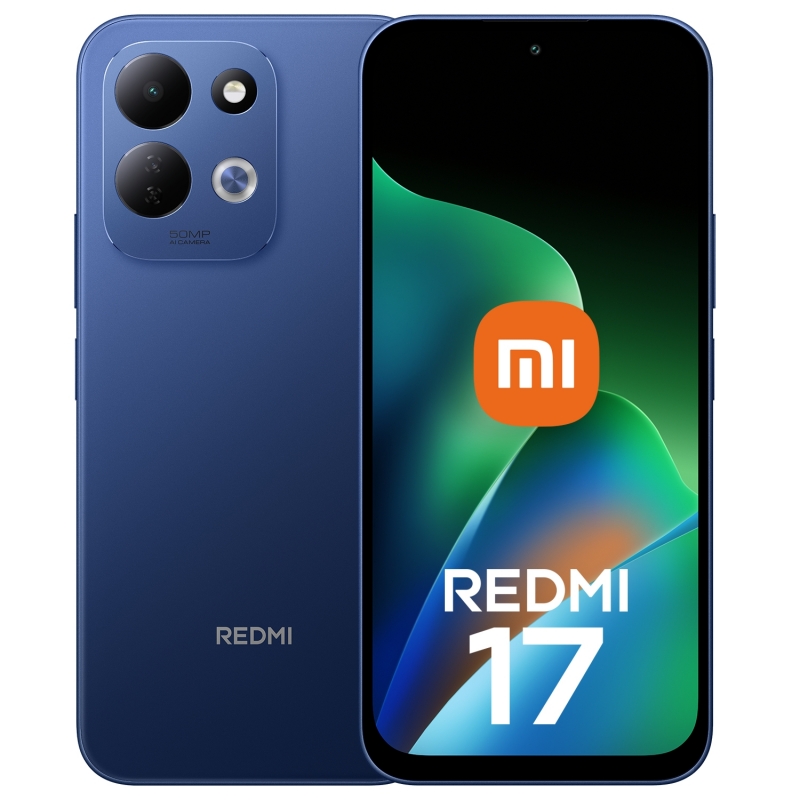 Xiaomi Redmi 17 17,8 cm (6.99") 4G USB Type-C 4 Go 256 Go 7500 mAh Bleu