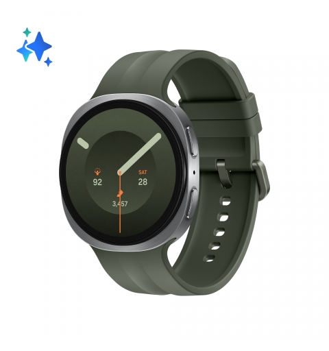 Samsung Galaxy Watch9 3.81 cm (1.5") AMOLED 44 mm Digital 480 x 480 pixels Touchscreen Silver Wi-Fi GPS (satellite)
