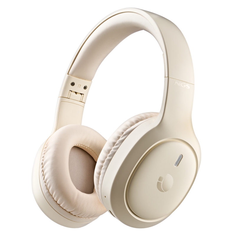 NGS Artica Tempest Beige Auriculares Inalámbrico y alámbrico Diadema Llamadas Música USB Tipo C Bluetooth