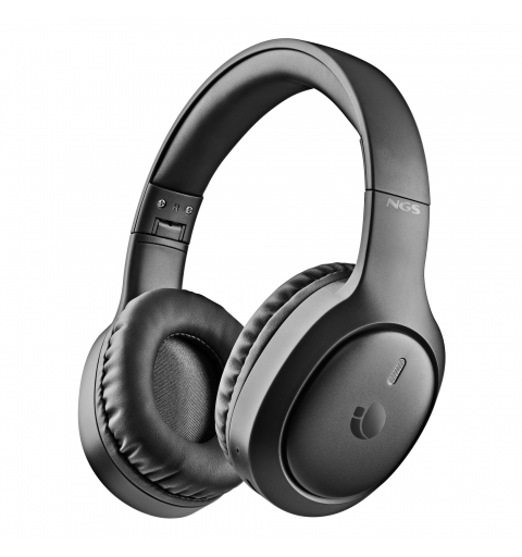 NGS Artica Tempest Black Casque Avec fil &sans fil Arceau Appels Musique USB Type-C Bluetooth Noir