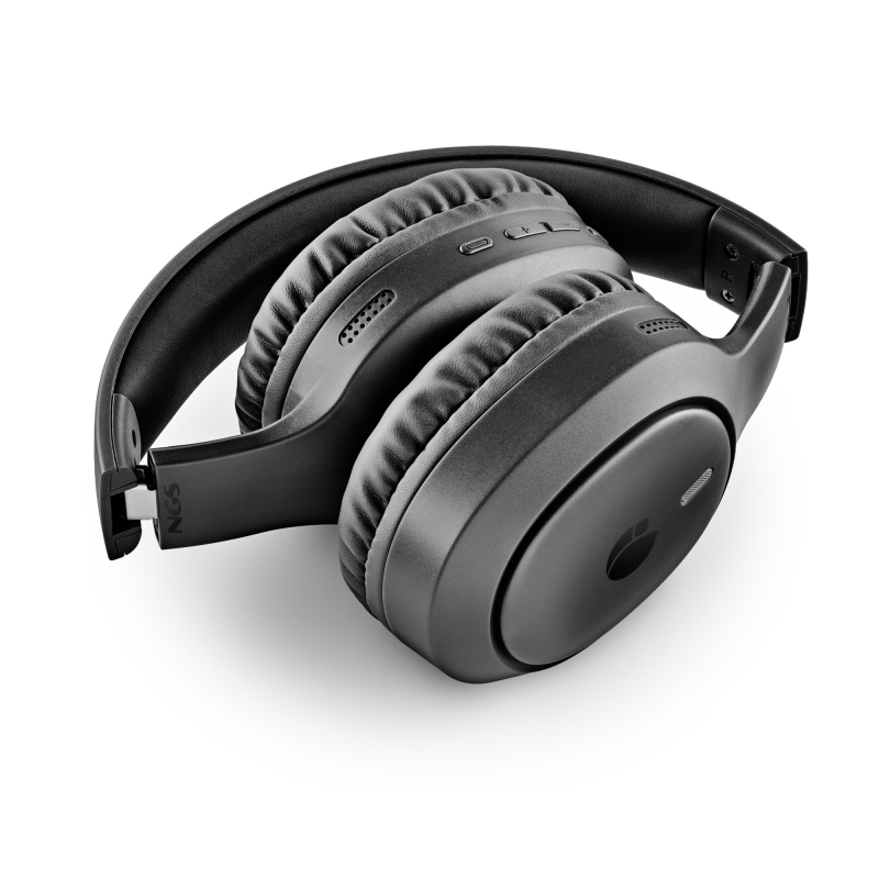 NGS Artica Tempest Black Kopfhörer Verkabelt & Kabellos Kopfband Anrufe Musik USB Typ-C Bluetooth Schwarz