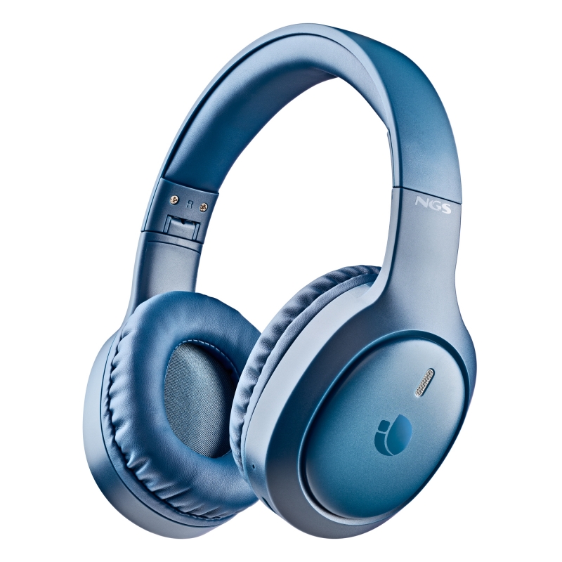 NGS Artica Tempest Blue Auricolare Con cavo e senza cavo A Padiglione Musica e Chiamate USB tipo-C Bluetooth Blu