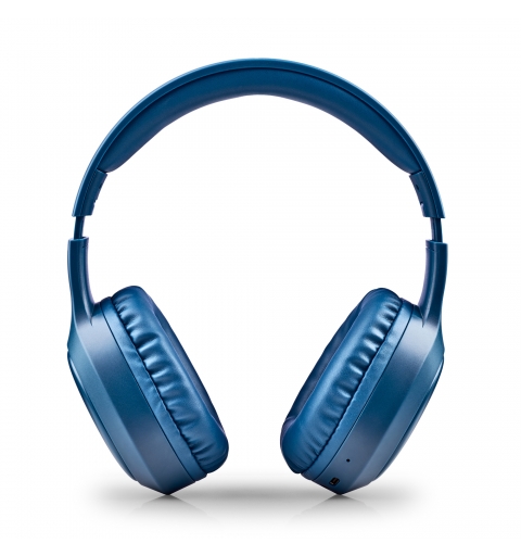 NGS Artica Tempest Blue Auricolare Con cavo e senza cavo A Padiglione Musica e Chiamate USB tipo-C Bluetooth Blu