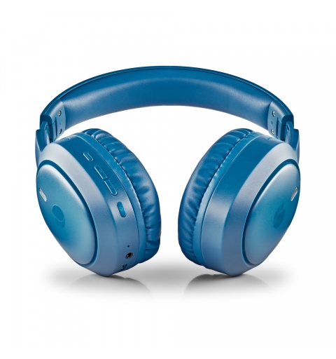 NGS Artica Tempest Blue Headset Wired & Wireless Head-band Calls Music USB Type-C Bluetooth