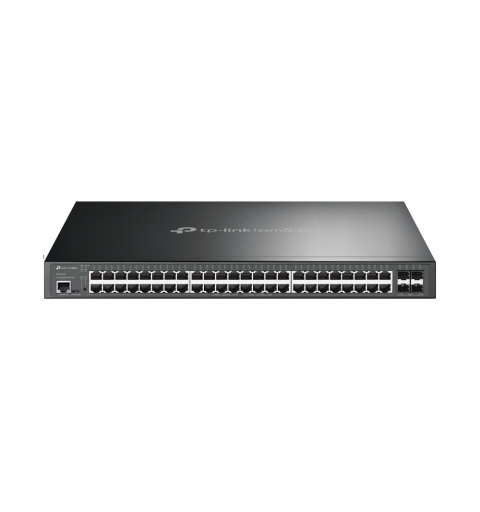 TP-Link Omada SG3452XP switch Gestionado L2+ Gigabit Ethernet (10 100 1000) Energía sobre Ethernet (PoE) 1U Negro
