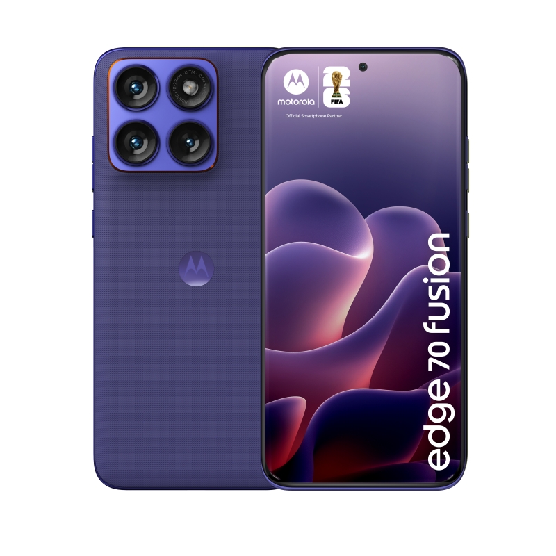 Motorola edge 70 fusion 17,2 cm (6.78") Doppia SIM Android 16.0 5G USB tipo-C 8 GB 256 GB 5200 mAh Viola