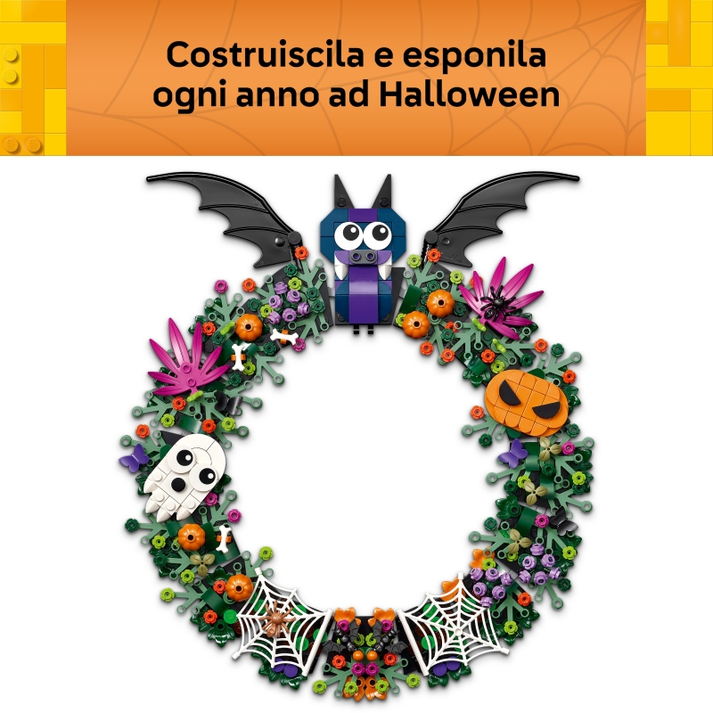 LEGO Iconic Halloweenkranz