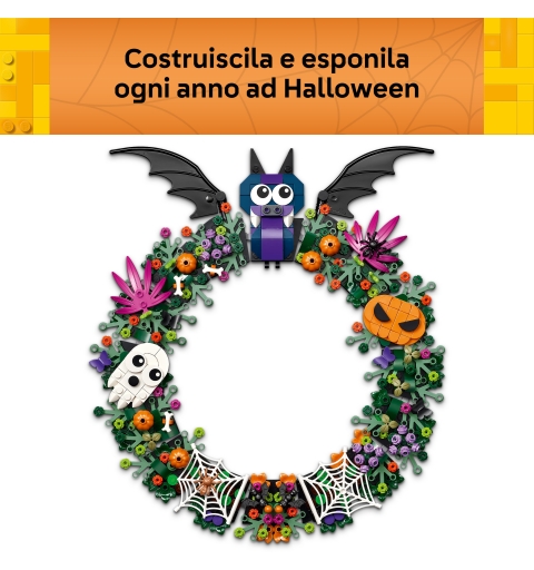 LEGO Iconic Halloween Wreath