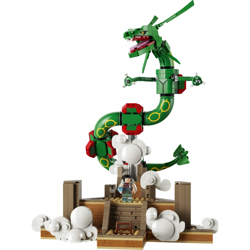 LEGO Pokémon 72168 Rayquaza, Set per Adulti con Figura di Drago, Minifigure e Ultra Ball, Regalo per Gamer da Collezione LEGO Pokémon 72168 Rayquaza, Set per Adulti con Figura di Drago, Minifigure e Ultra Ball, Regalo per Gamer da Collezione