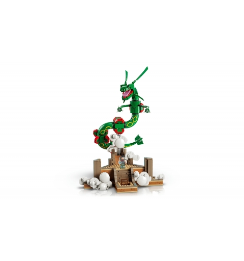 LEGO Pokémon 72168 Rayquaza, Set per Adulti con Figura di Drago, Minifigure e Ultra Ball, Regalo per Gamer da Collezione
