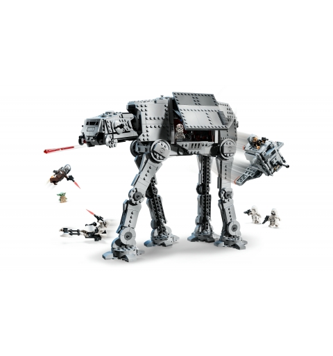 LEGO Star Wars 75454 AT-AT Imperial Remnant con INT-4, Kit con Navetta, Speeder Bike, 6 Minifigure e 1 Figura, Regalo da 10+