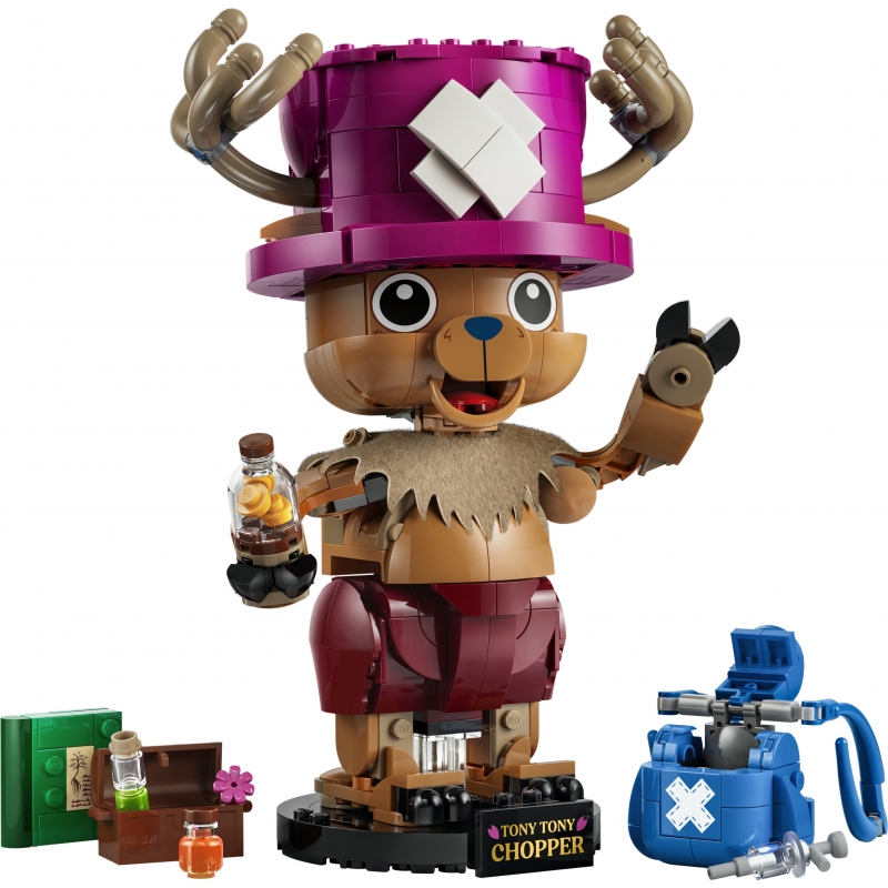 LEGO ONE PIECE 75643 TonyTony Chopper, Action Figure Giocattolo da Collezione, Regalo per Bambini e Bambine da 9 Anni in su LEGO ONE PIECE 75643 TonyTony Chopper, Action Figure Giocattolo da Collezione, Regalo per Bambini e Bambine da 9 Anni in su
