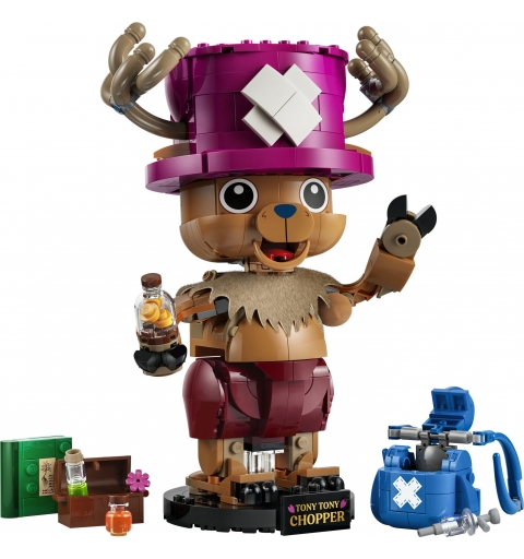 LEGO ONE PIECE 75643 TonyTony Chopper, Action Figure Giocattolo da Collezione, Regalo per Bambini e Bambine da 9 Anni in su