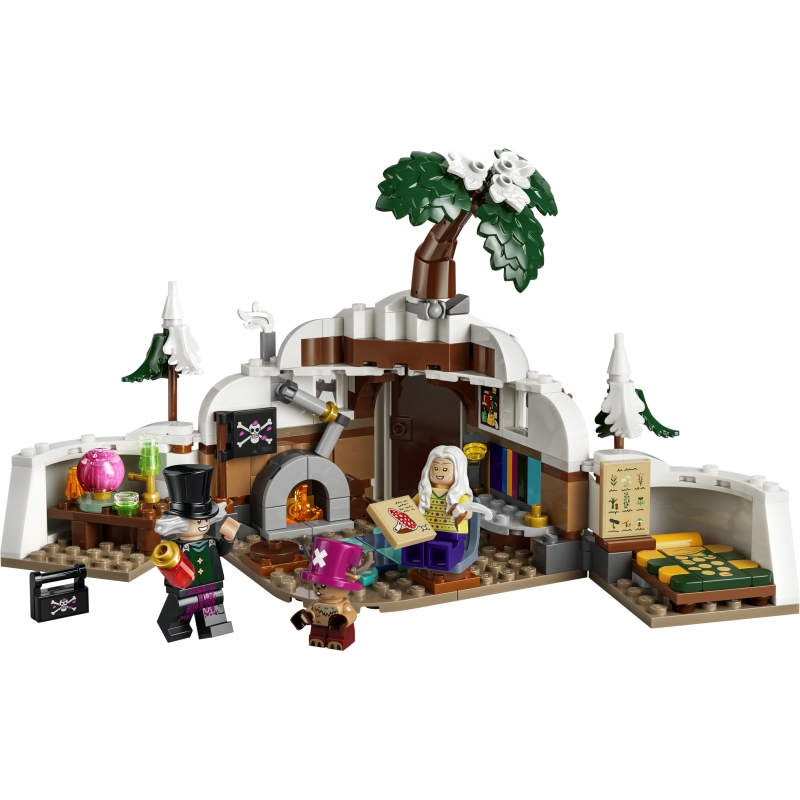 LEGO ONE PIECE 75641 Il Nascondiglio del Dottor Hillk, Gioco da Collezione con 3 Minifigure, Regalo per Bambini e Bambine 9+