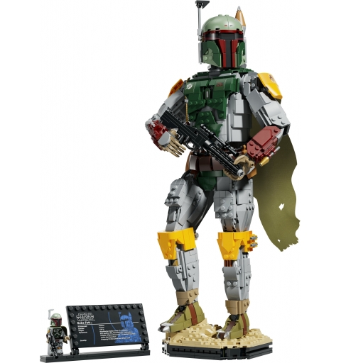 LEGO Star Wars 75455 Boba Fett Action Figure, Kit Modellismo per Adulti con Minifigure, Regalo Fan del Ritorno dello Jedi