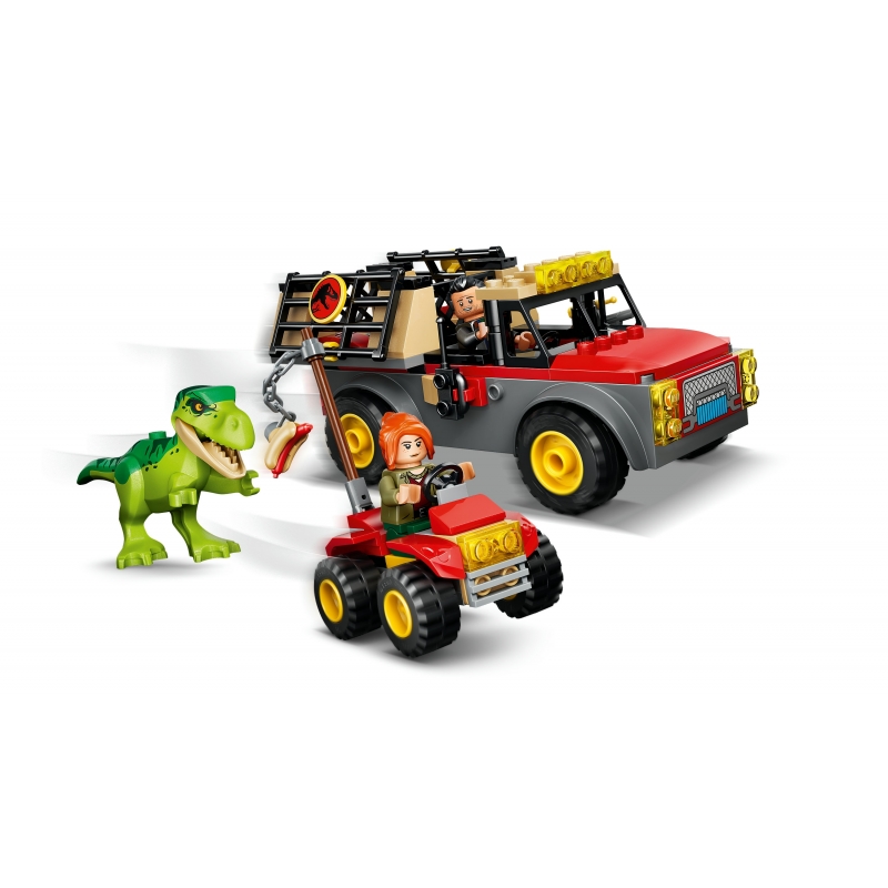 LEGO Jurassic World Camion de transport du jeune T-rex