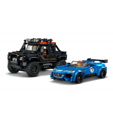 LEGO Speed Champions Jaguar Project 7 y Land Rover Defender