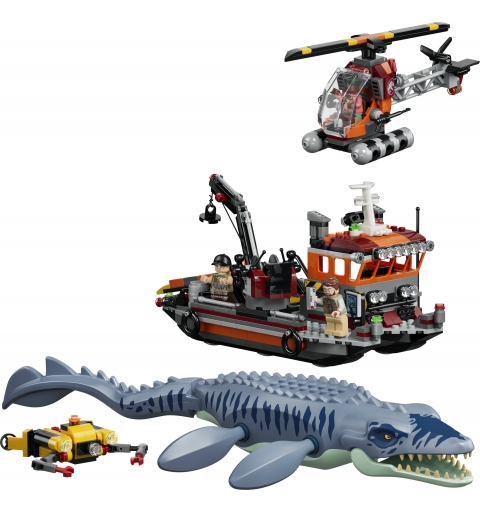 LEGO Jurassic World Ataque del Dinosaurio Marino Mosasaurus