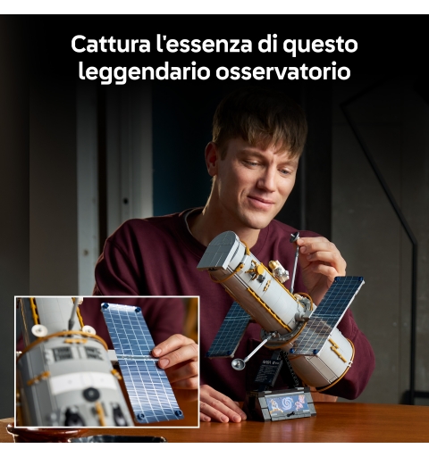 LEGO ICONS Hubble-Weltraumteleskop
