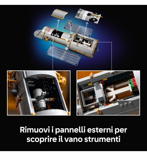 LEGO ICONS Telescopio Espacial Hubble