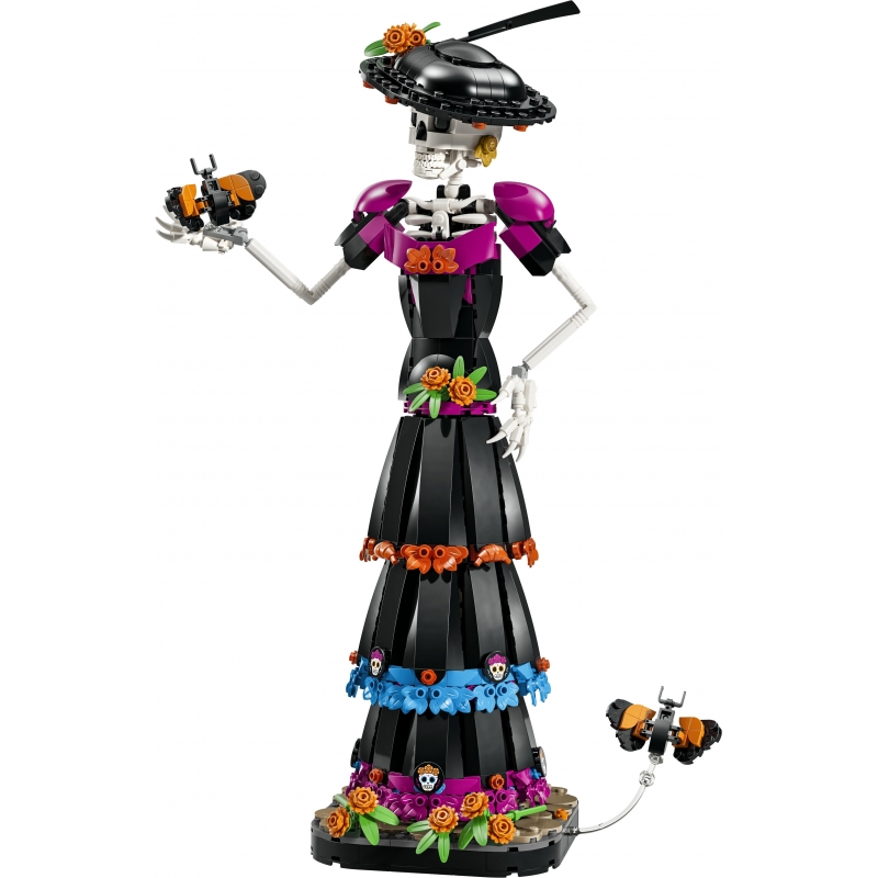 LEGO Ideas 21372 La Catrina, Kit Modellismo per Adulti con Scheletro, Fiori Finti e Farfalle Monarca, Idea Regalo Fai da Te LEGO Ideas 21372 La Catrina, Kit Modellismo per Adulti con Scheletro, Fiori Finti e Farfalle Monarca, Idea Regalo Fai da Te