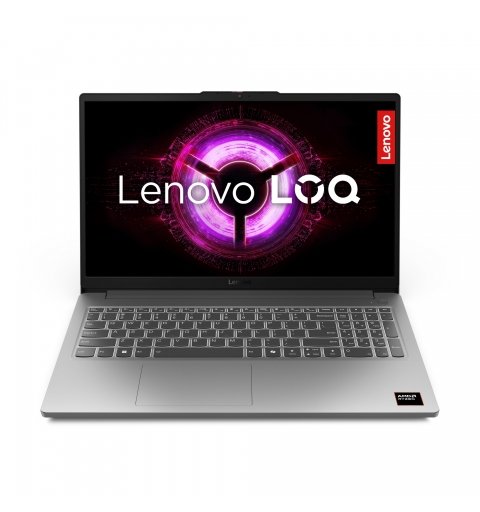 Lenovo LOQ 15ARP10E AMD Ryzen™ 5 150 Ordinateur portable 39,6 cm (15.6") Full HD 16 Go DDR5-SDRAM 512 Go SSD NVIDIA GeForce RTX