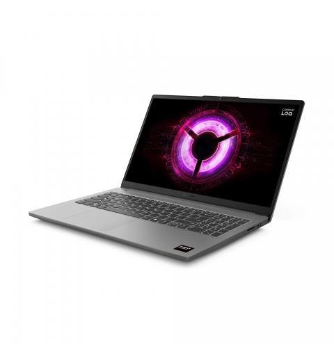 Lenovo LOQ | Notebook Gaming | Display 15.6'' FHD (1920x1080) | Processore AMD Ryzen 5 150 | Memoria RAM 16GB | Memoria SSD