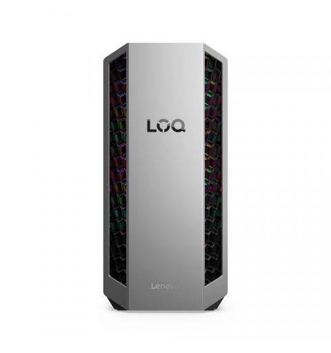 Lenovo LOQ Tower 26ADR10 AMD Ryzen™ 7 8745HX 16 Go DDR5-SDRAM 512 Go SSD NVIDIA GeForce RTX 5050 Windows 11 Home PC Noir