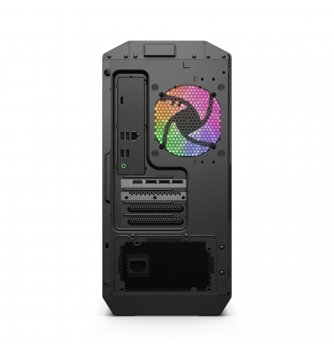 Lenovo LOQ Tower 26ADR10 AMD Ryzen™ 7 8745HX 16 GB DDR5-SDRAM 512 GB SSD NVIDIA GeForce RTX 5050 Windows 11 Home PC Schwarz
