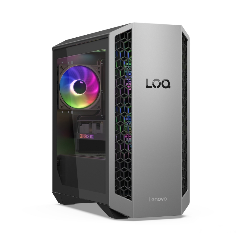 Lenovo LOQ | Desktop Gaming Tower | Processore AMD Ryzen 7 8745HX | memoria RAM 16GB | Memoria SSD 512GB | Scheda Grafica