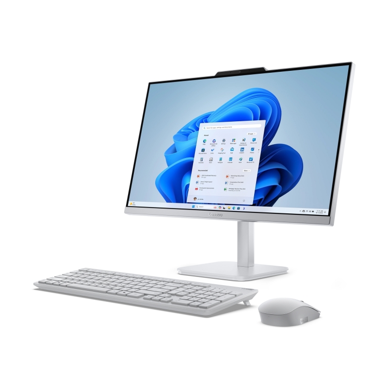 Lenovo | All in One A 100 | Display 23.8'' FHD (1920x1080) | Processore INTEL N100 | Memoria RAM 8GB | Memoria SSD 512GB |
