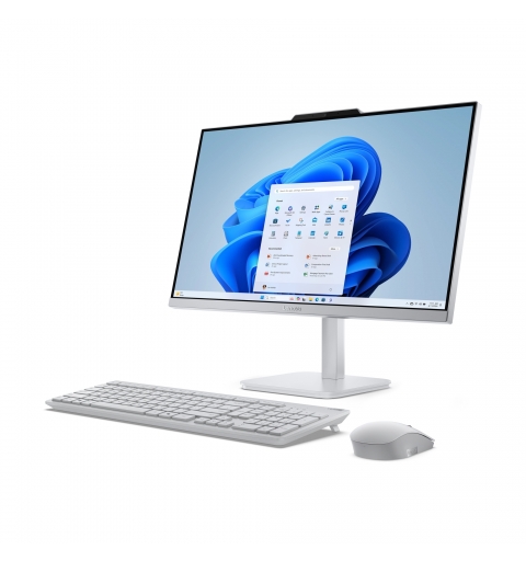 Lenovo | All in One A 100 | Display 23.8'' FHD (1920x1080) | Processore INTEL N100 | Memoria RAM 8GB | Memoria SSD 512GB |