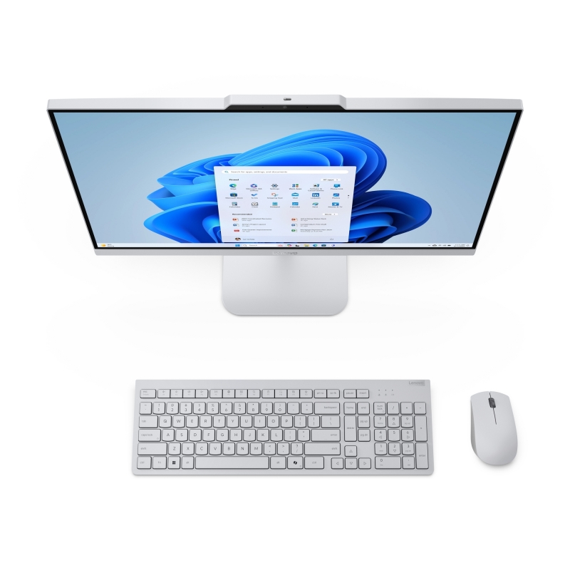 Lenovo | All in One A 100 | Display 23.8'' FHD (1920x1080) | Processore INTEL N100 | Memoria RAM 8GB | Memoria SSD 512GB |