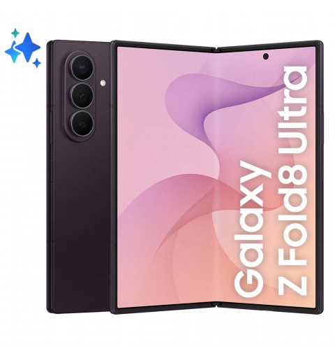 Samsung Galaxy Z Fold8 Ultra, 256GB, Violet Shadow, Processore Potente, Batteria 5000 mAh, Multischermo, RAM 12GB, Camera 200